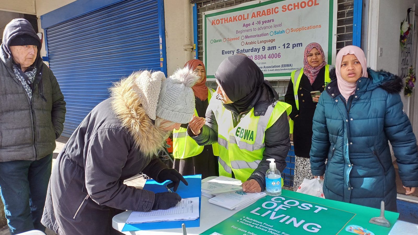 Helping the community